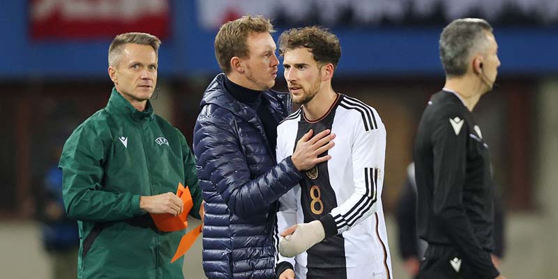 Thầy cũ Nagelsmann cũng không thèm “ngó ngàng” gì đến Goretzka